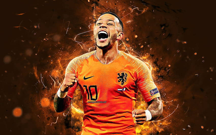 Netherlands National Football Team Memphis Depay Wallpaper