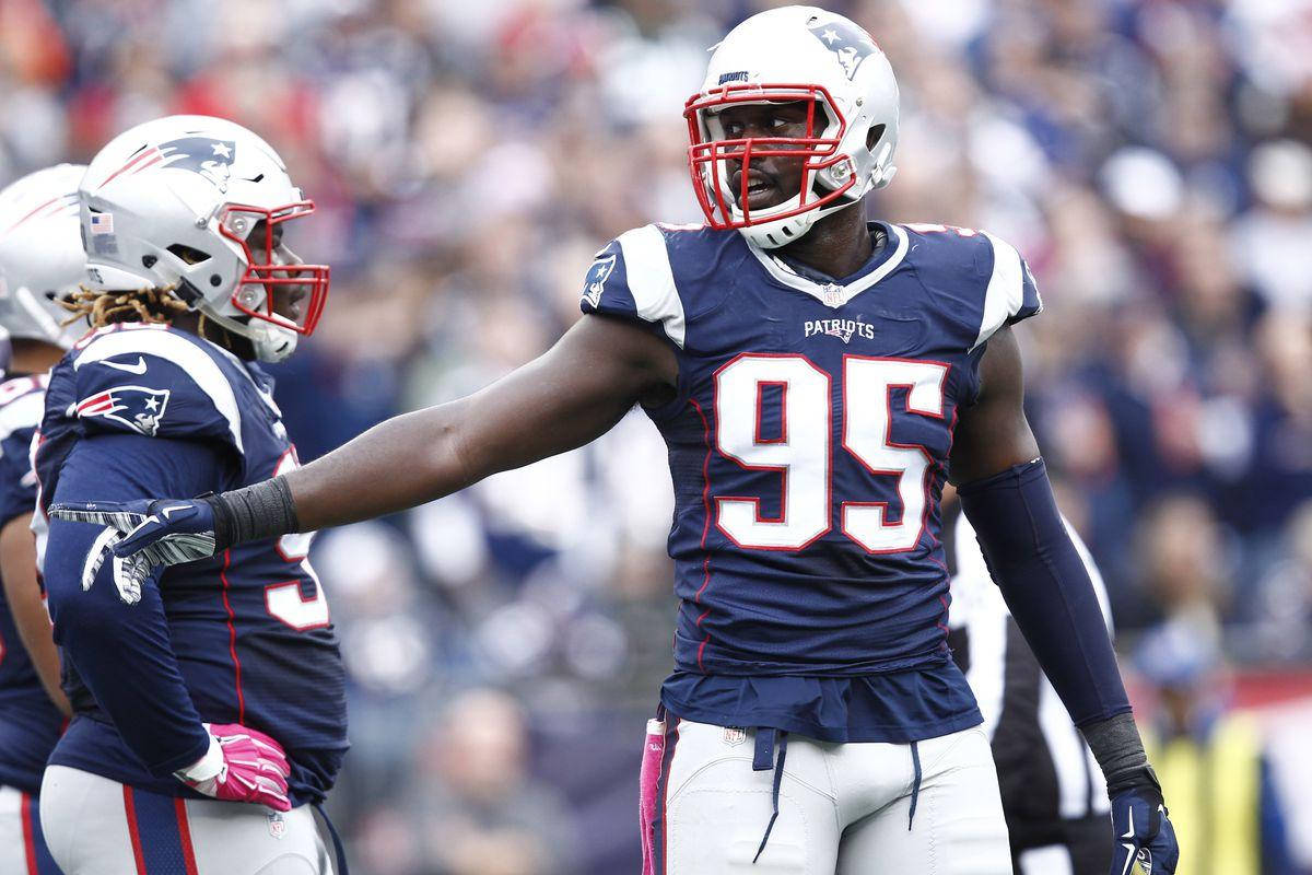 New England Patriots Chandler Jones Defensive Versatility Wallpaper