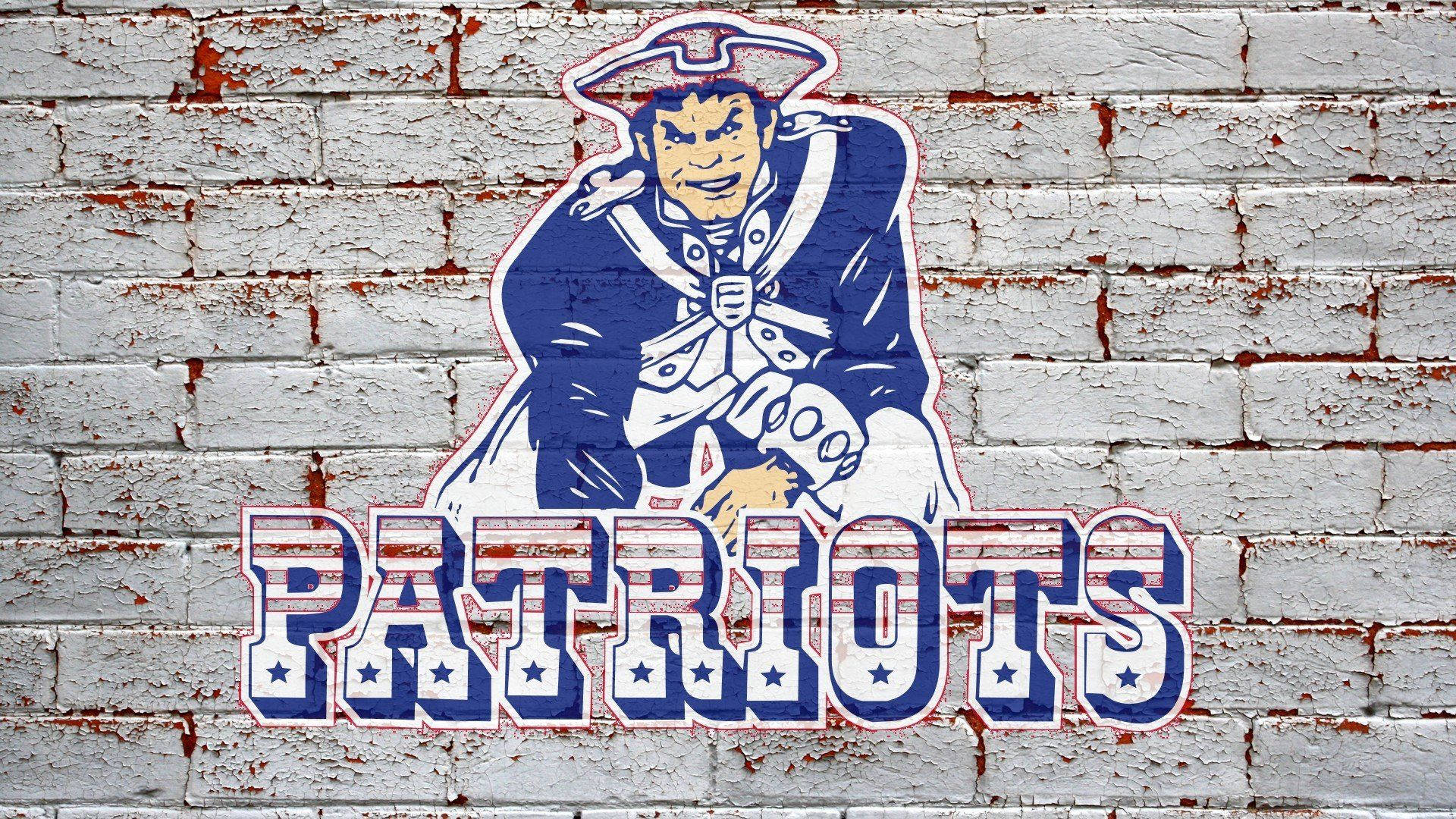 New England Patriots Digital Art Wallpaper