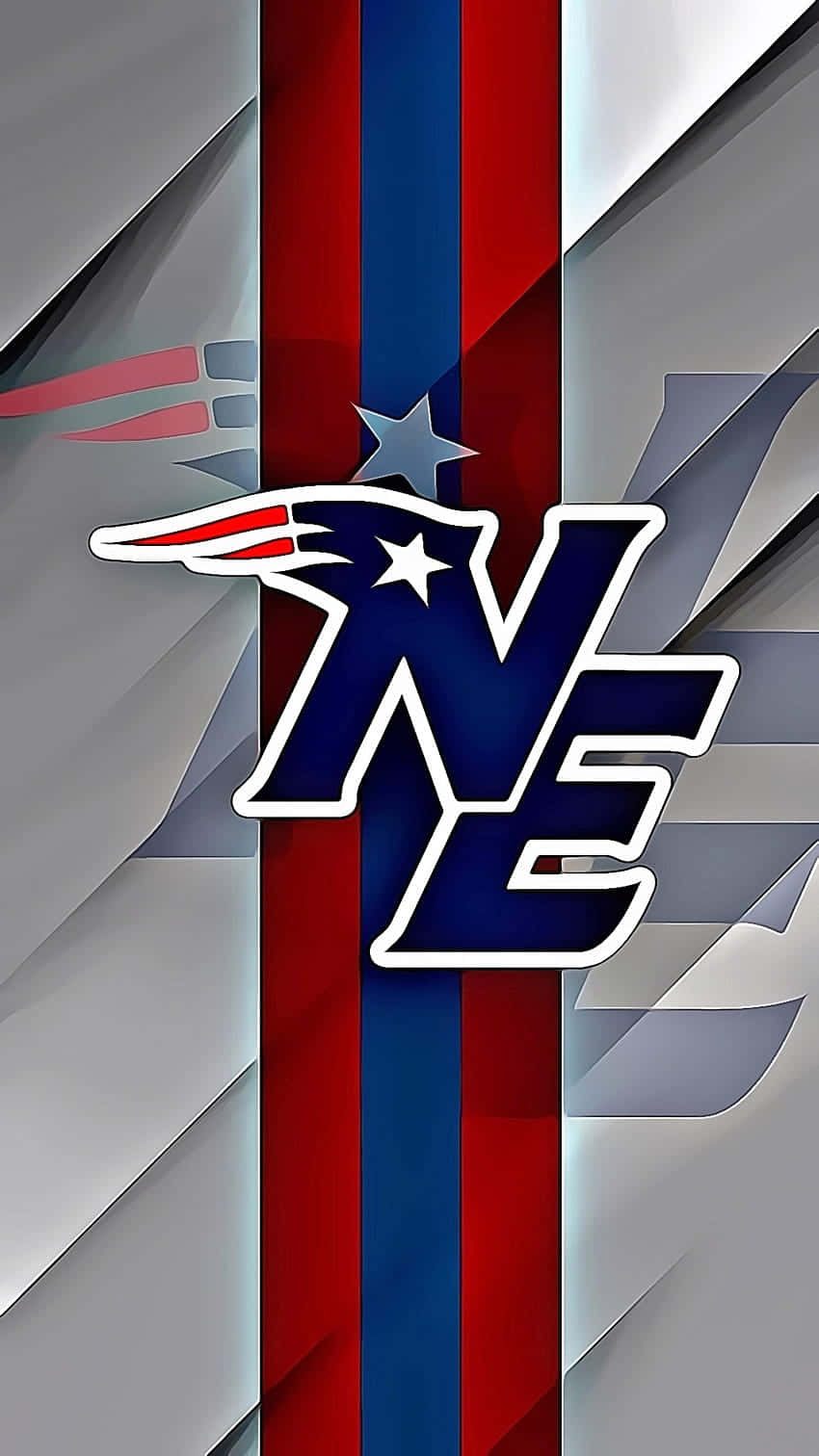New England Patriots Logo Gray Wallpaper