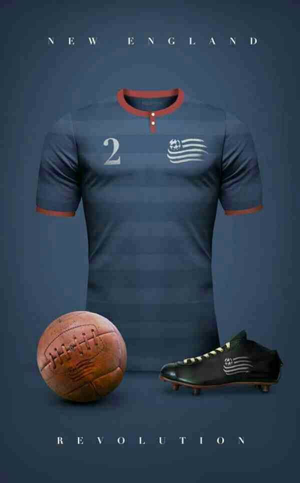 New England Revolution Jersey Wallpaper