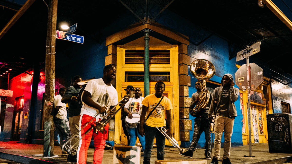 New Orleans Modern Jazz Band Wallpaper