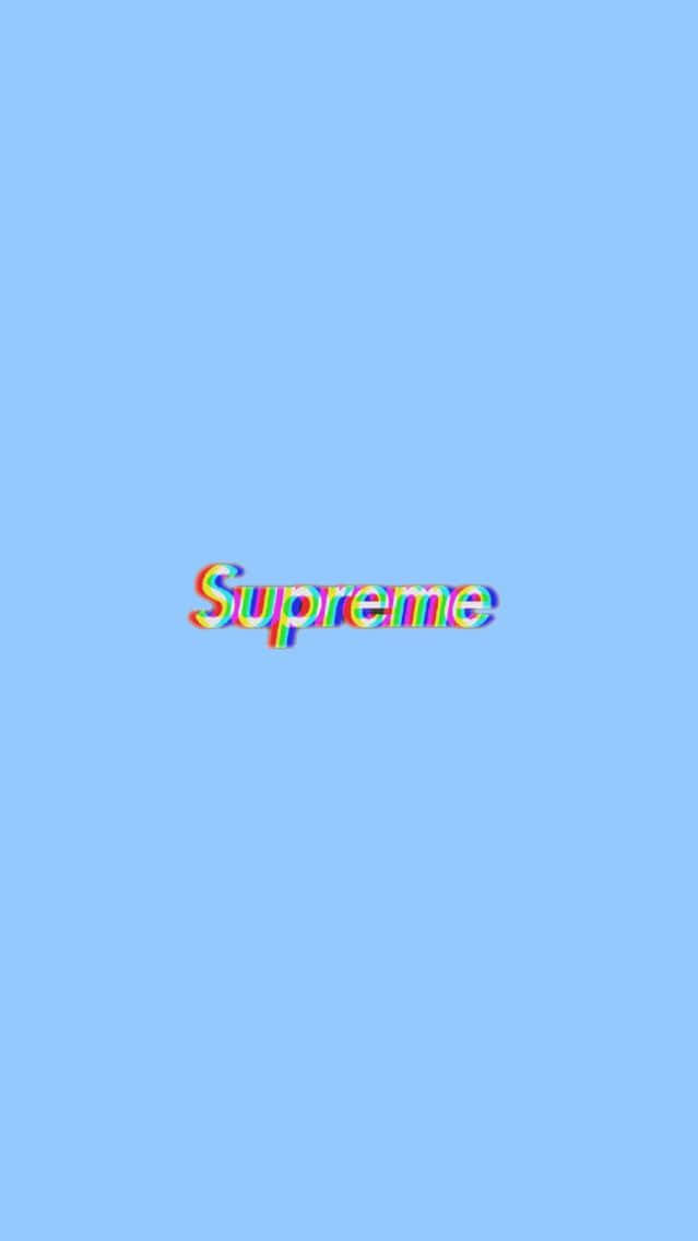 New Season Style, Supreme Blue Wallpaper