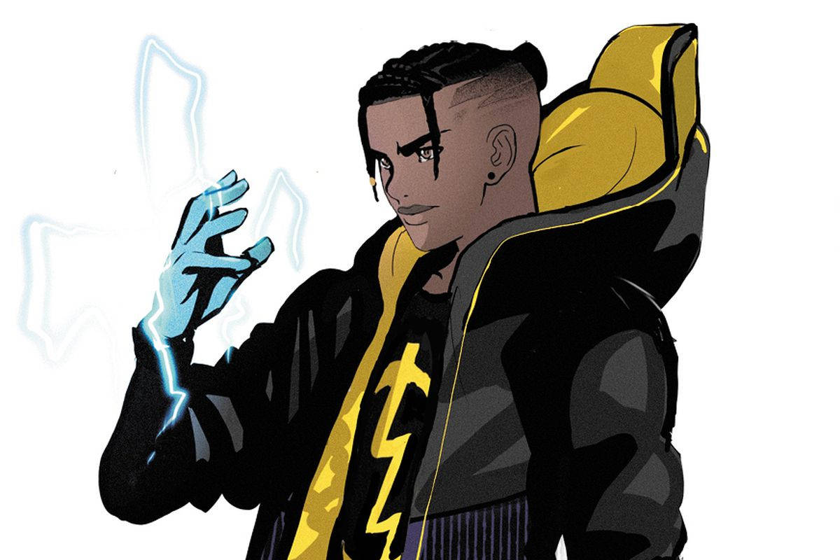 New Static Shock Redesign Wallpaper