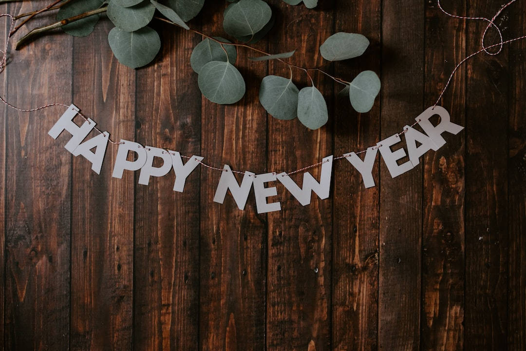 New Year Greeting On Wood Wallpaper