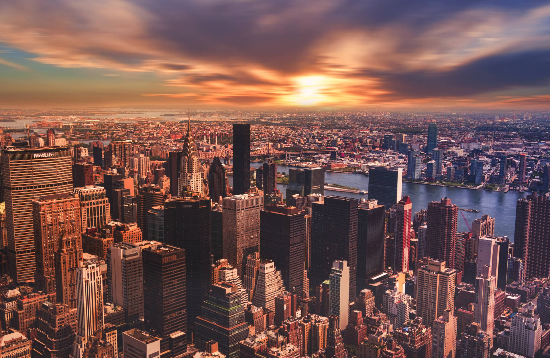 New York City View Mac 4k Wallpaper