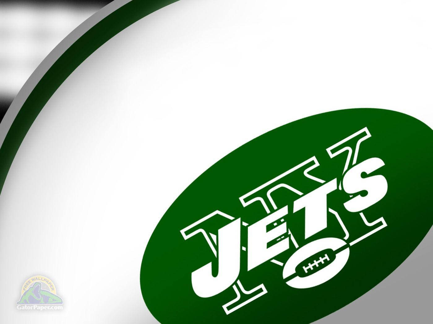 New York Jets Zoomed In Helmet Wallpaper