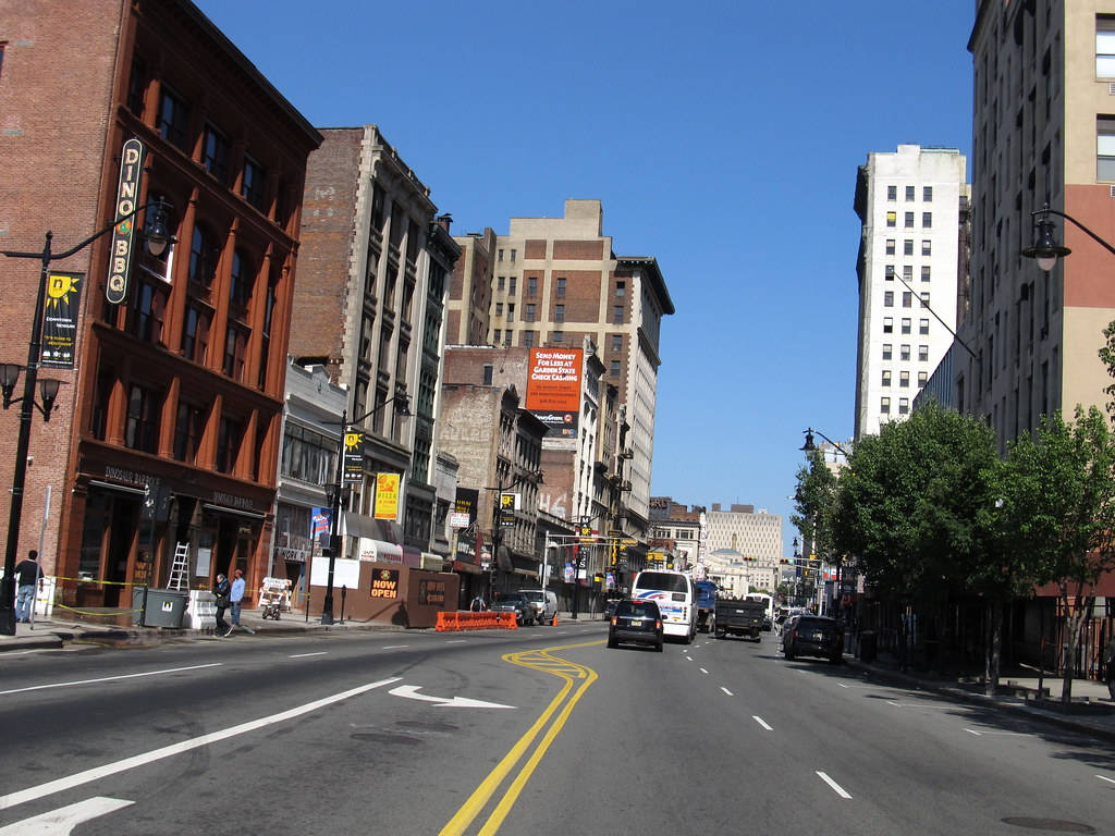 Newark Street In The Daytime Wallpaper