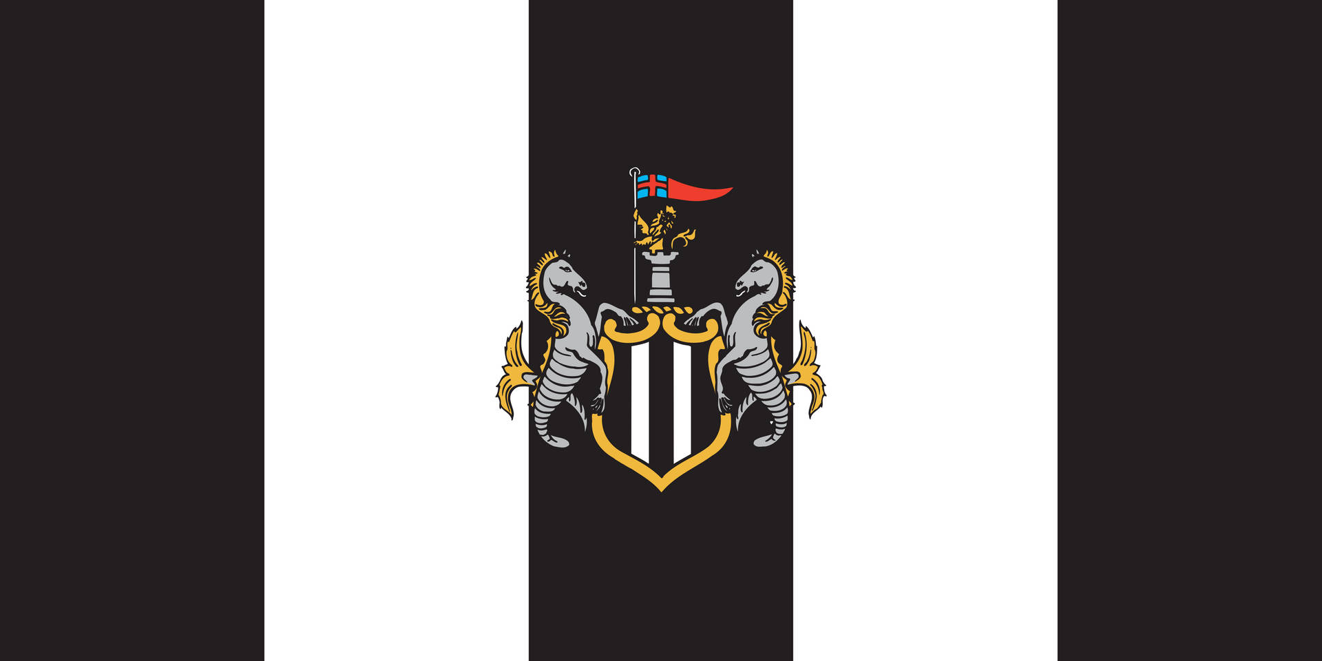 Newcastle United Fc Stripes Wallpaper