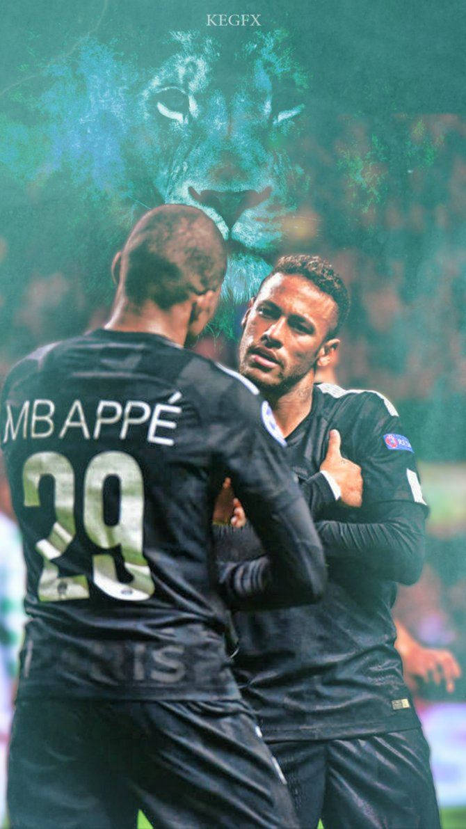 Neymar And Mbappe Wallpaper
