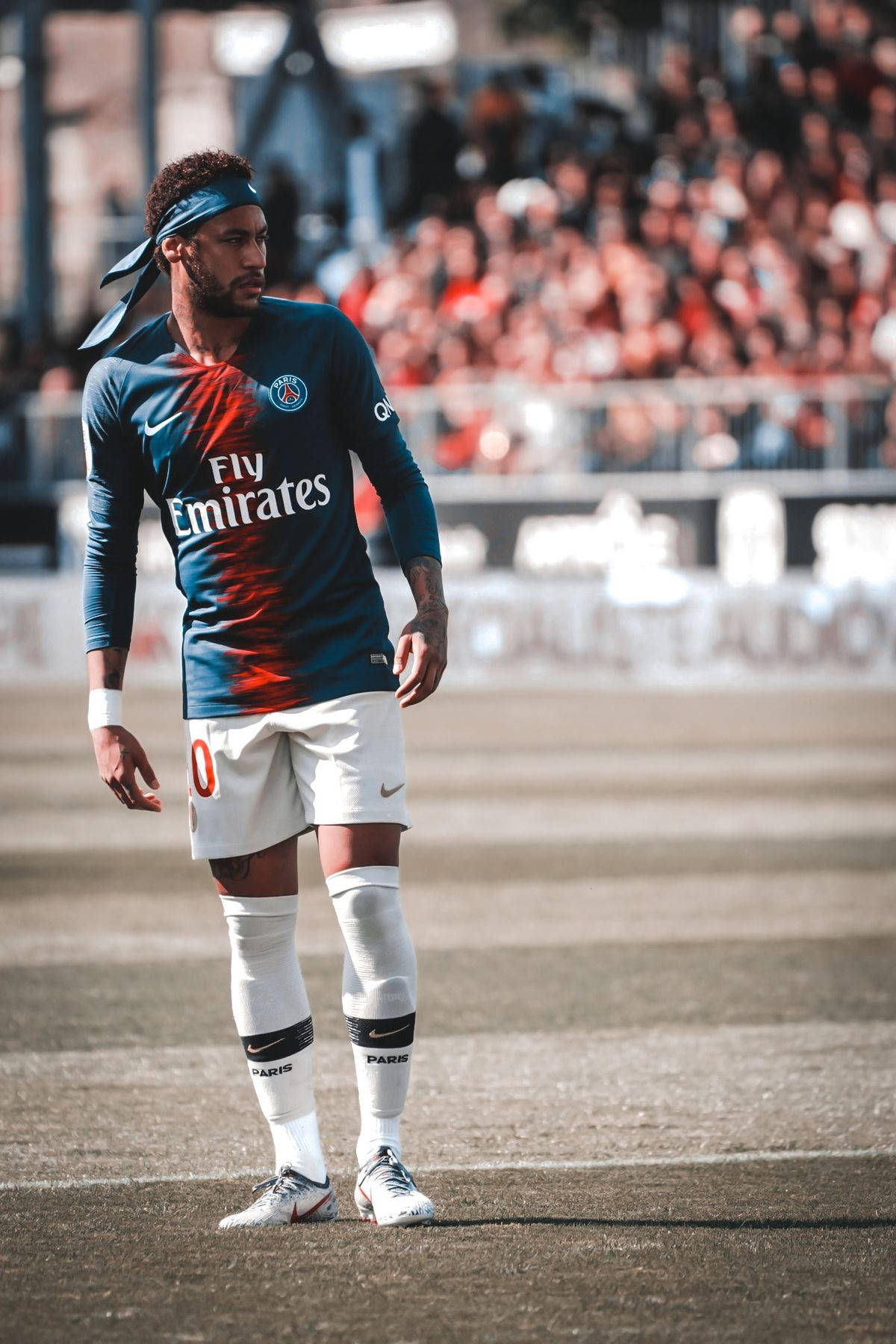 Neymar Jr High Contrast Shot Wallpaper