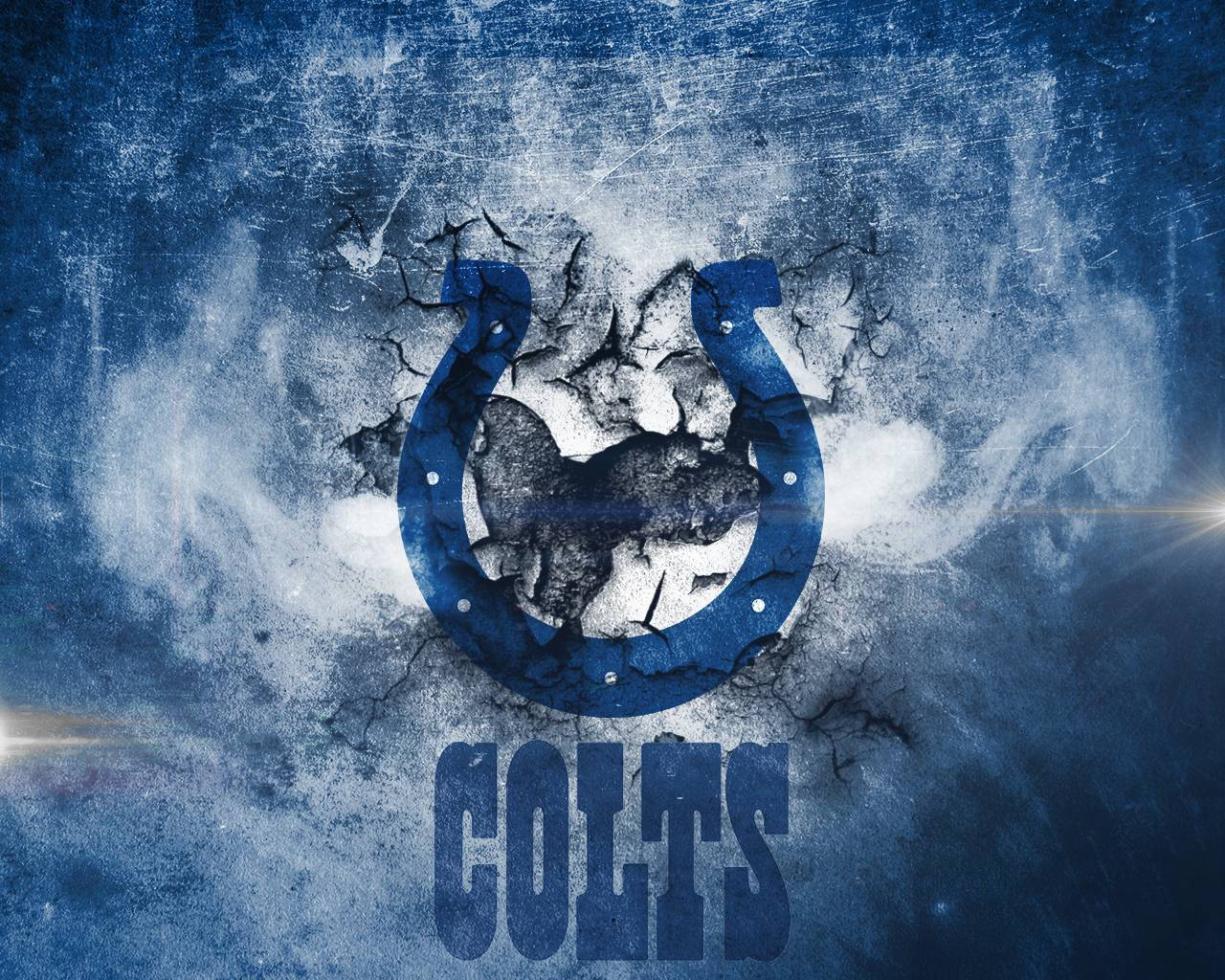 Nfl Indianapolis Colts Graphic Artwork Logo Wallpaper