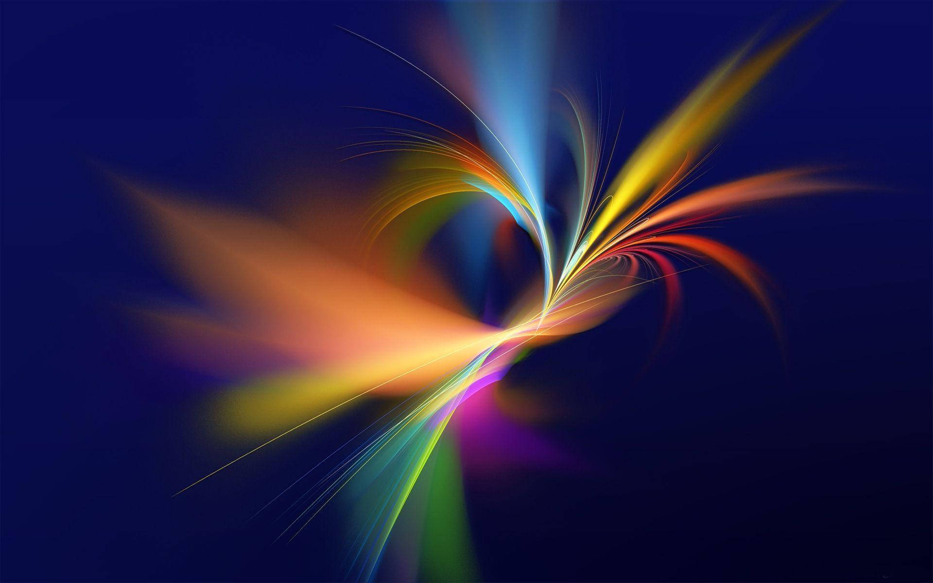 Nice Colorful Flare Lights Wallpaper