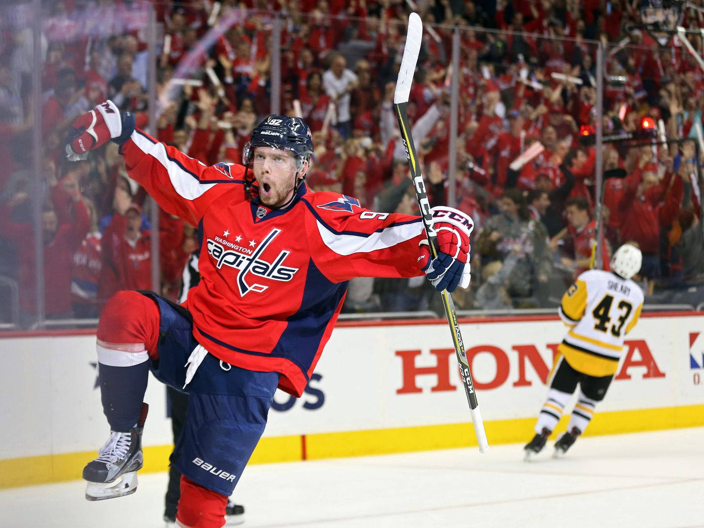 Nice Evgeny Kuznetsov Winning Dance Wallpaper