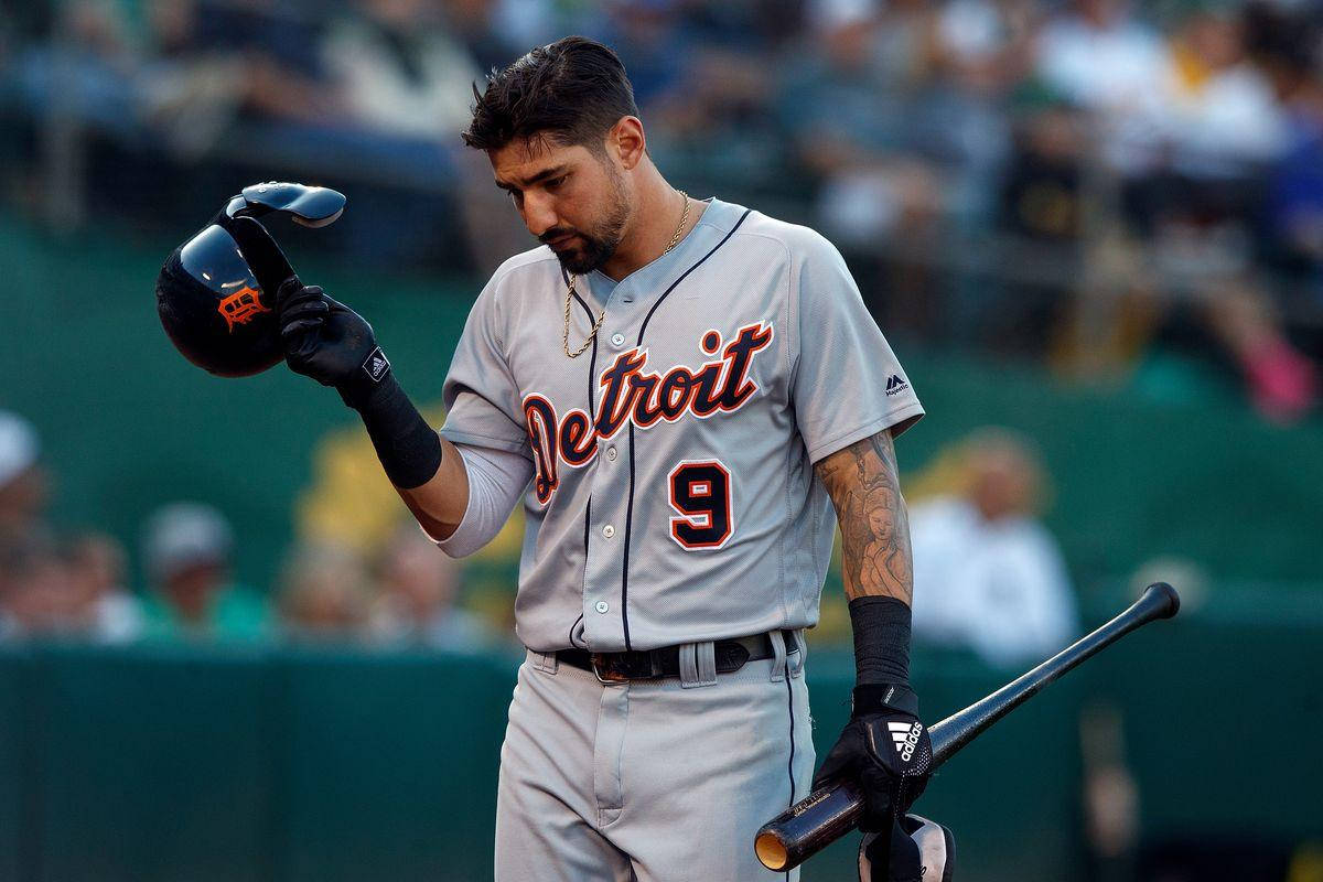 Nick Castellanos Takes Off His Helmet Wallpaper