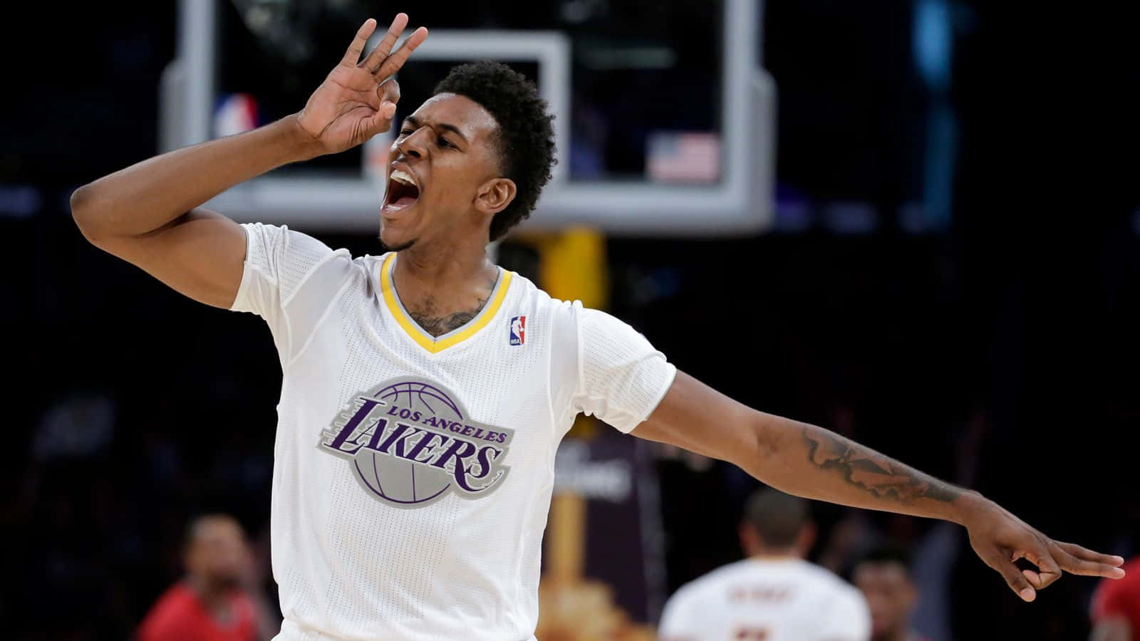 Nick Young Is Shouting Wallpaper
