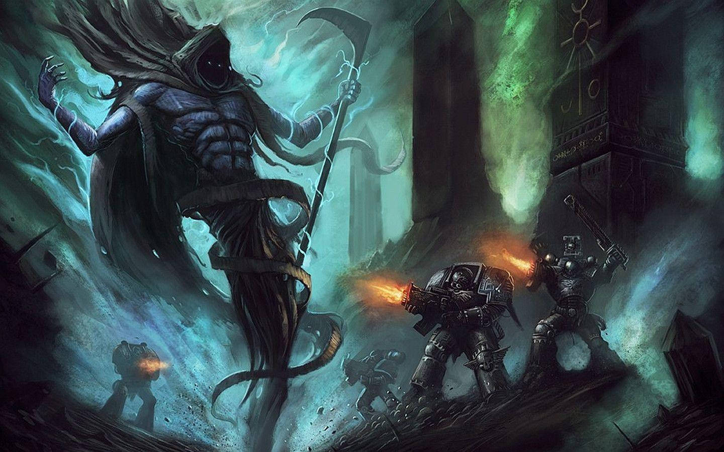 Nightbringer Warhammer 40k Hd Wallpaper