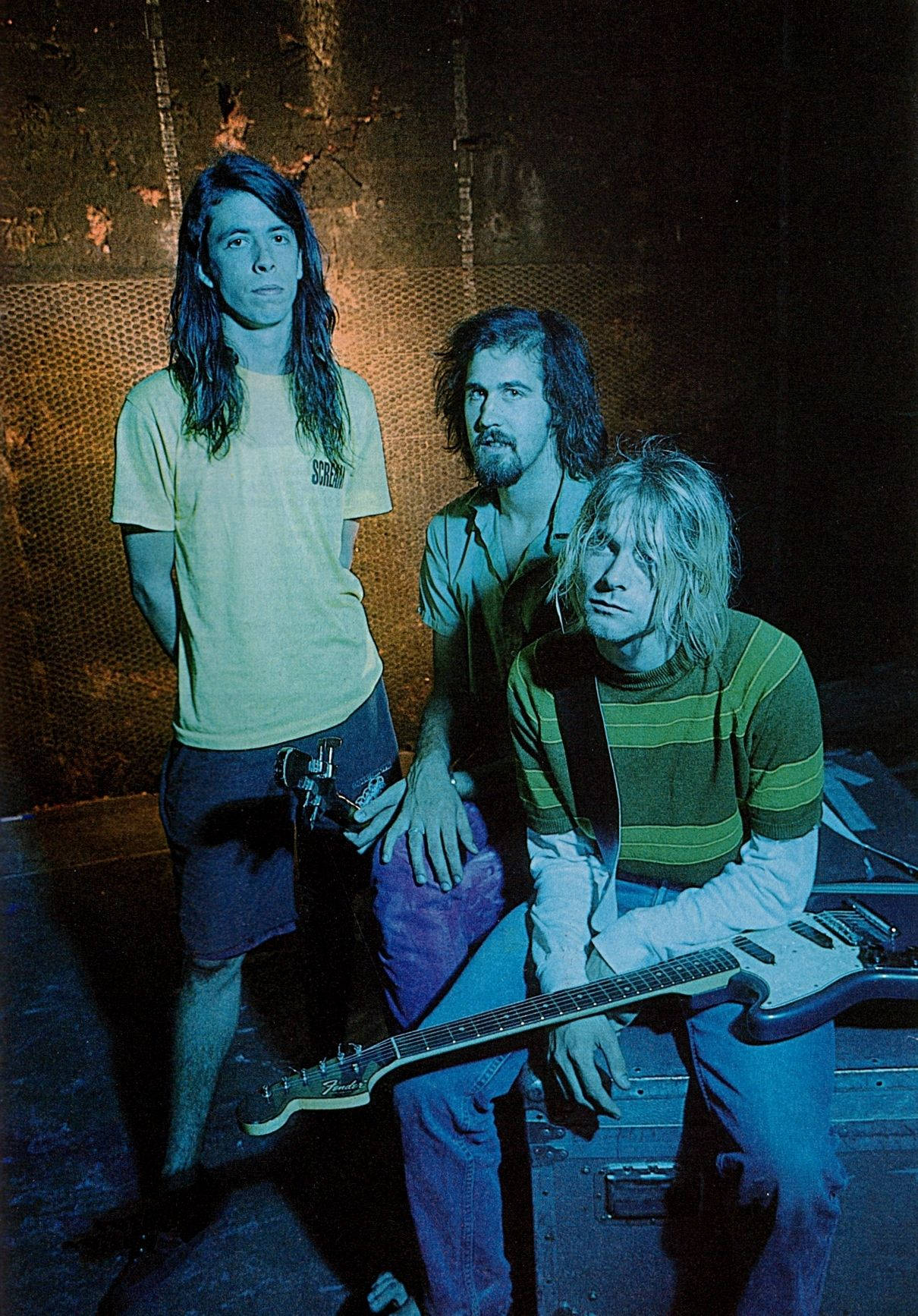 Nirvana Trio Band Members Wallpaper