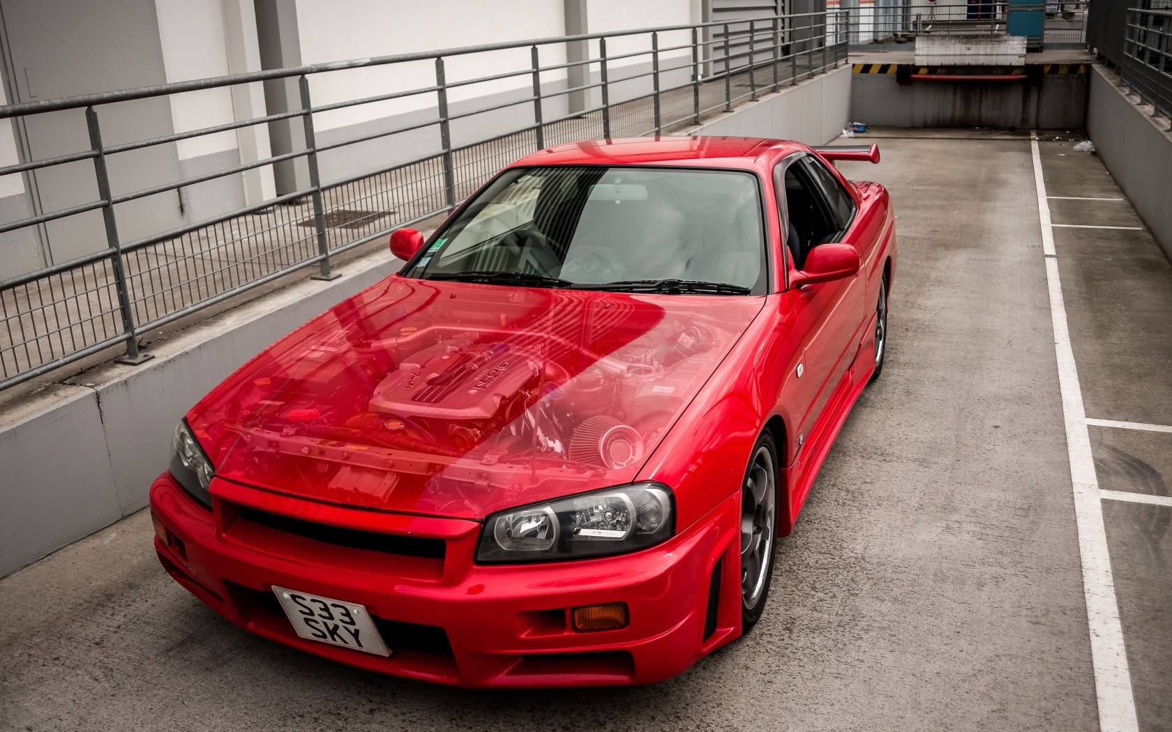 Nissan Skyline Gtr R34 Front Angle Wallpaper