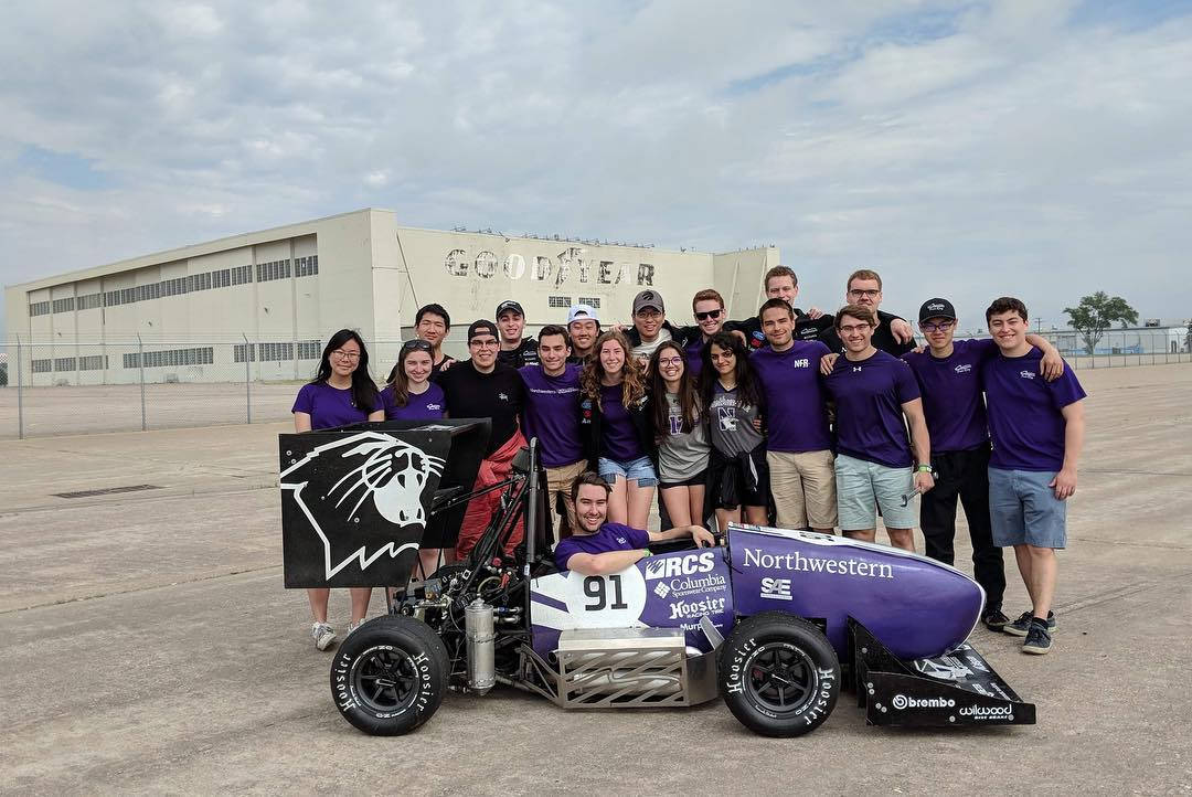 Northwestern University Formula Team Wallpaper