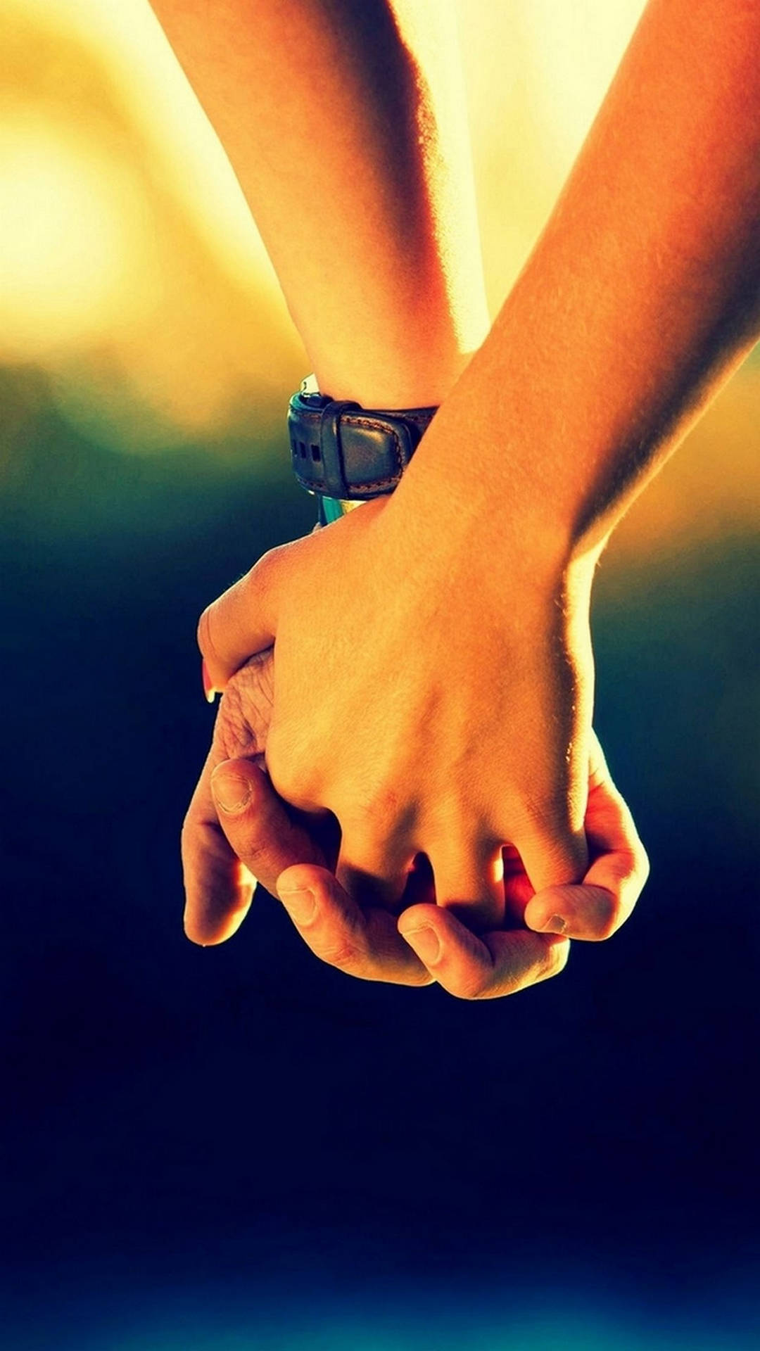 Nothing Is More Beautiful Than The Love Shared Between Two People Wallpaper