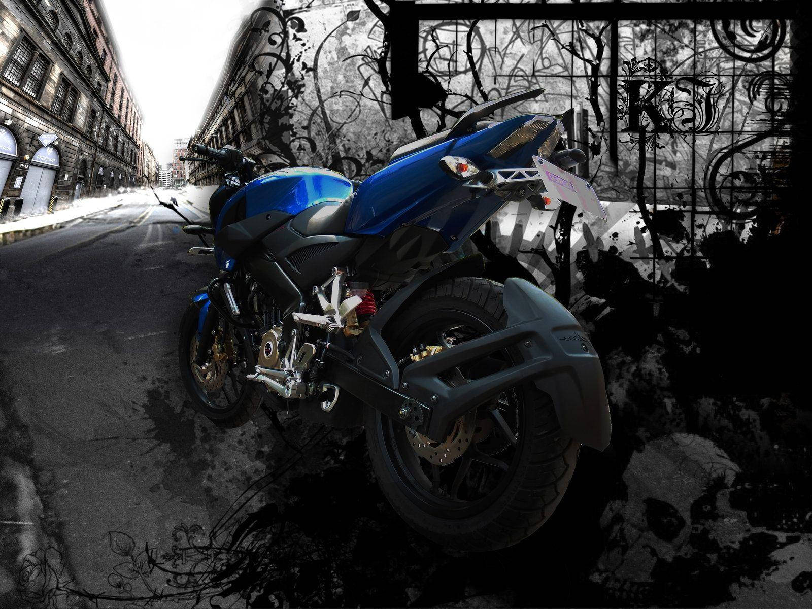 Ns 200 Blue On Graffiti Aesthetic Wallpaper