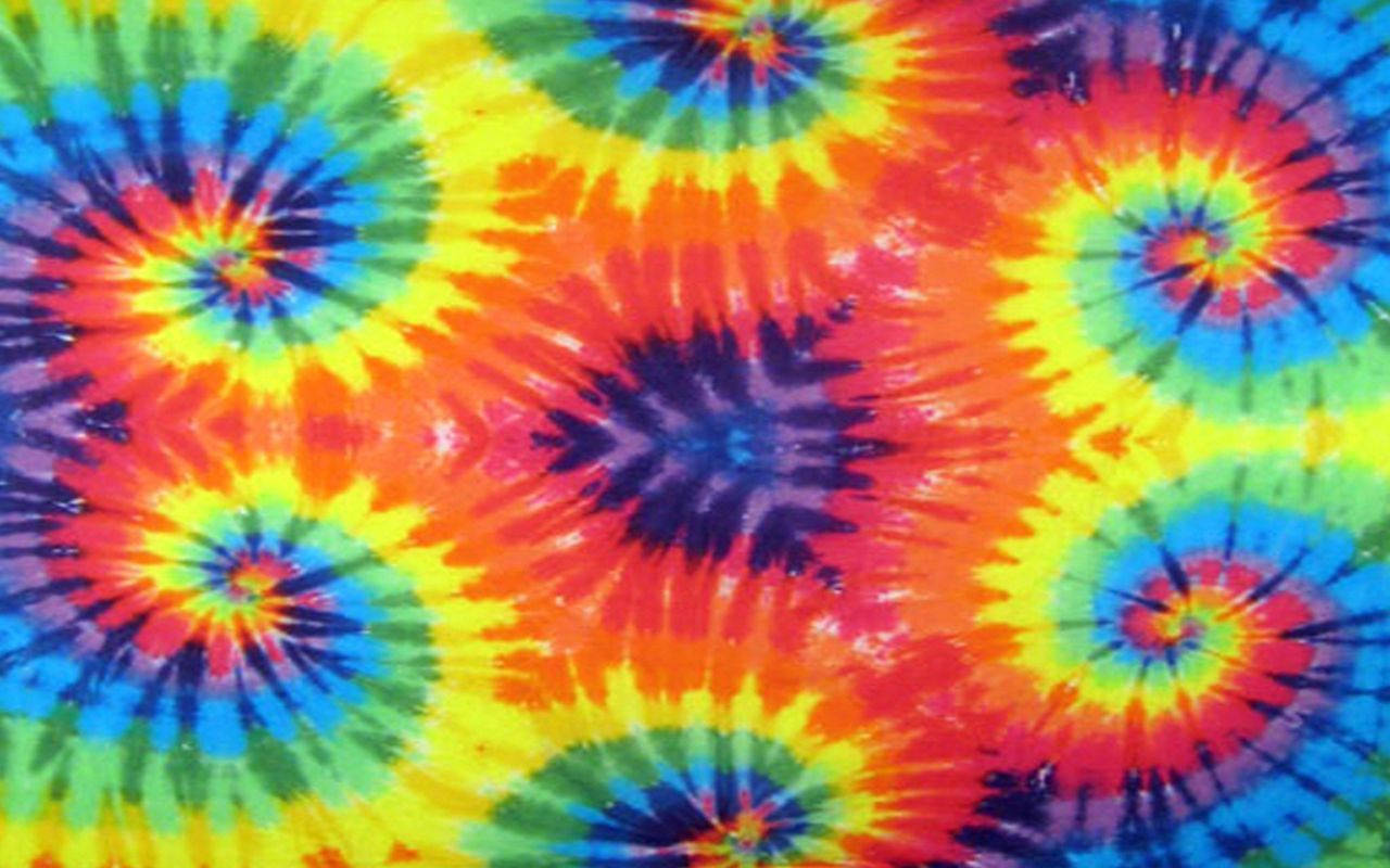 Octopus Tentacle Pattern Of Tie Dye Wallpaper