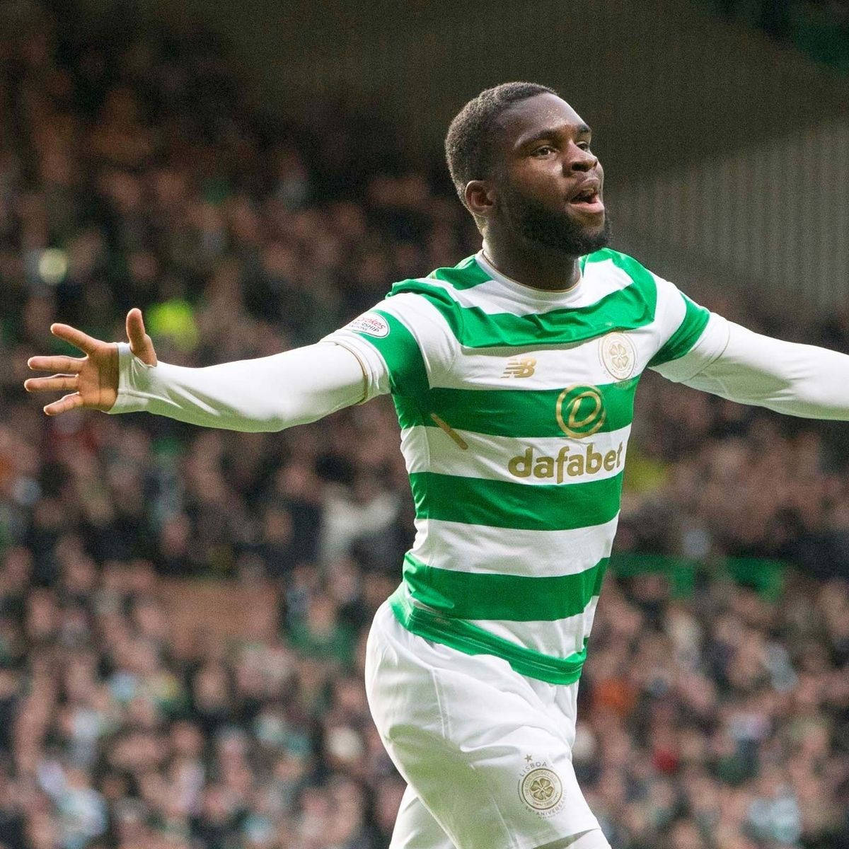 Odsonne Edouard Celebrating A Goal Wallpaper