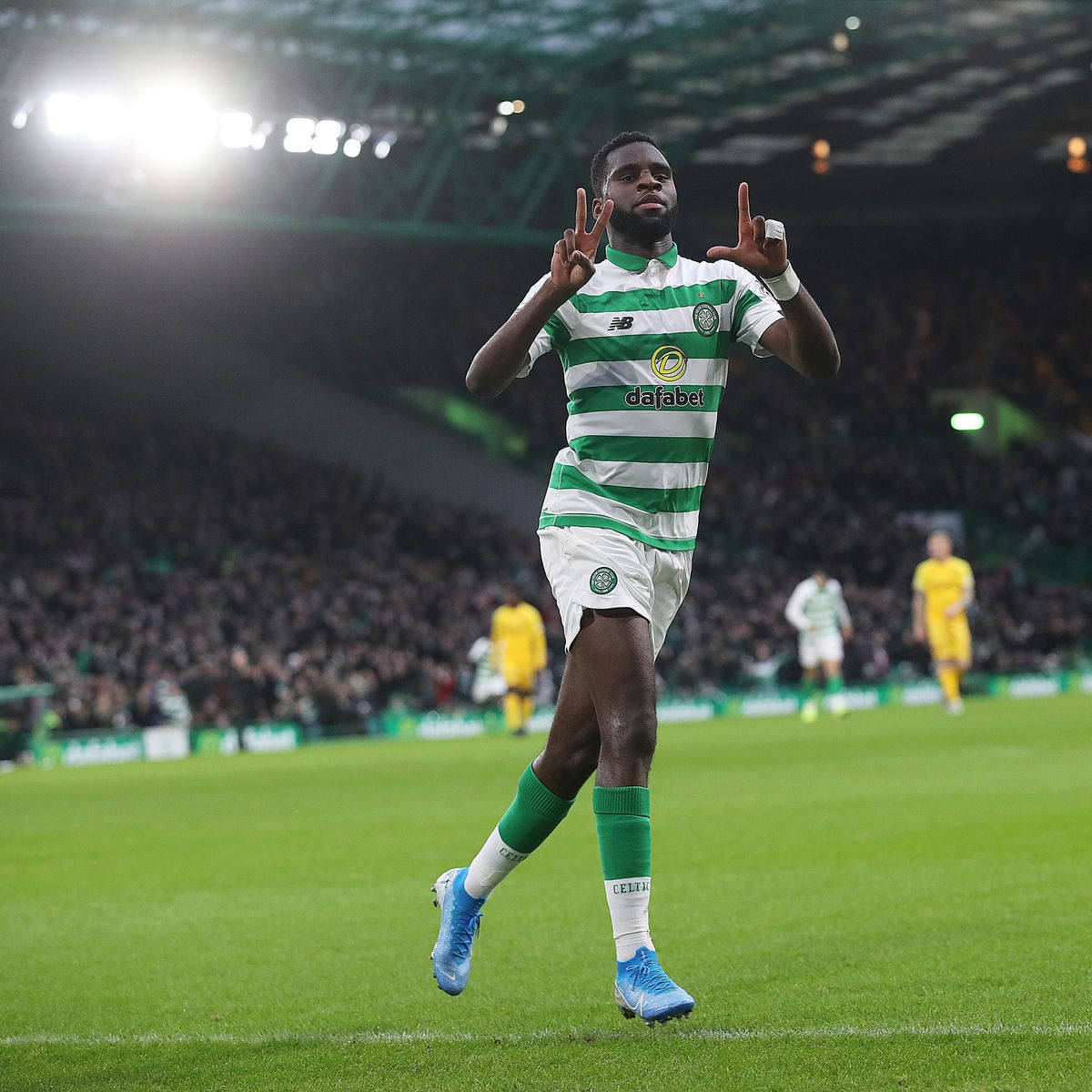 Odsonne Edouard Making Hand Signs Wallpaper