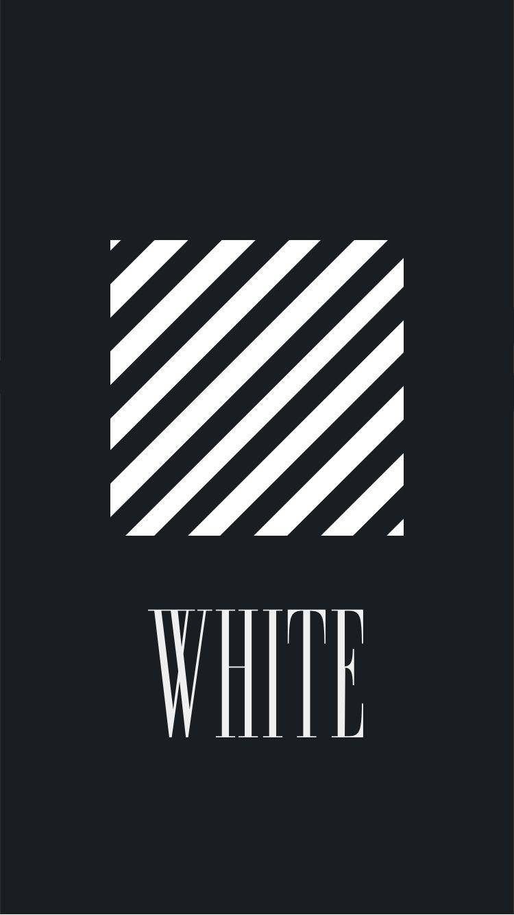 Off White Square Logo Wallpaper