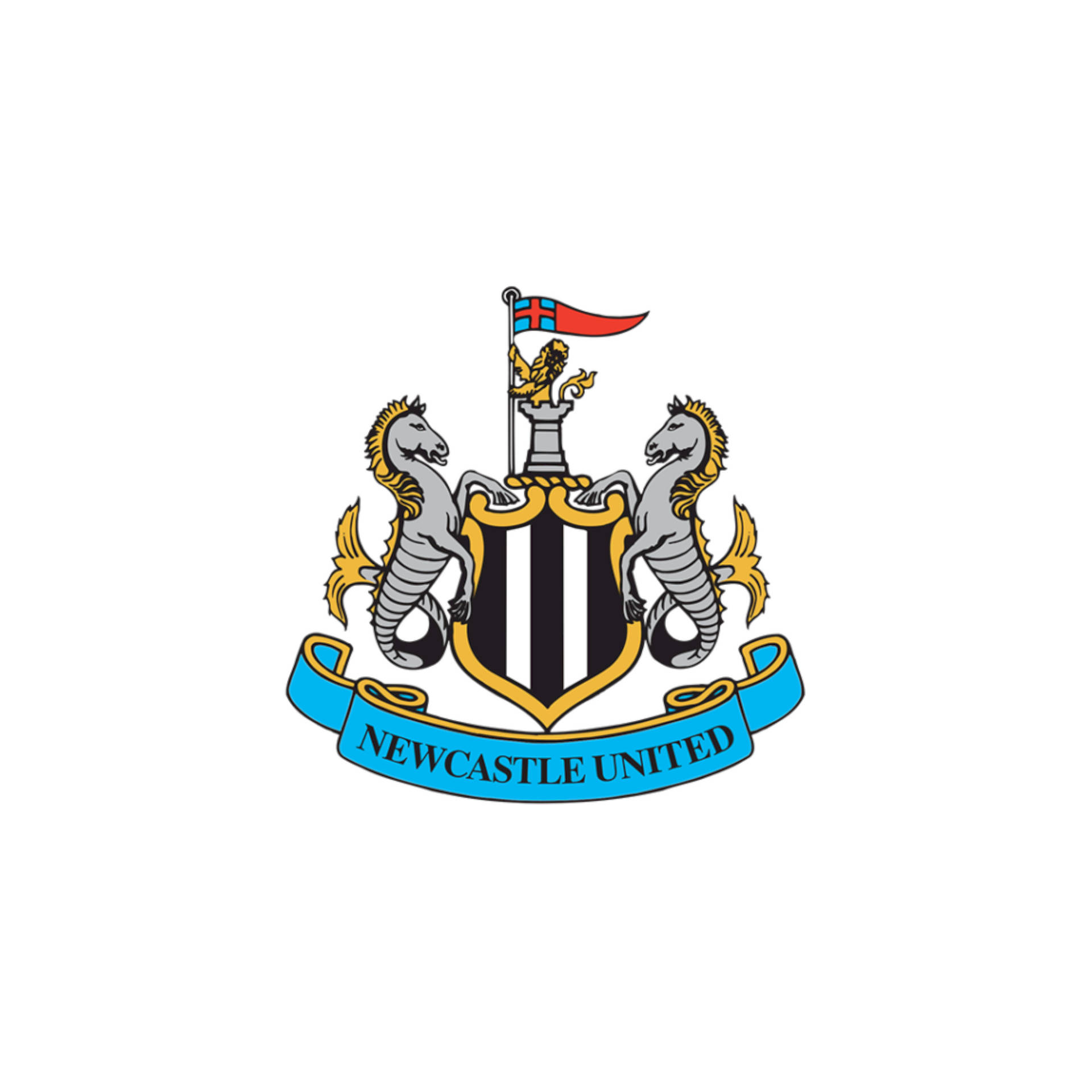 Official Logo Of Newcastle United Football Club Wallpaper