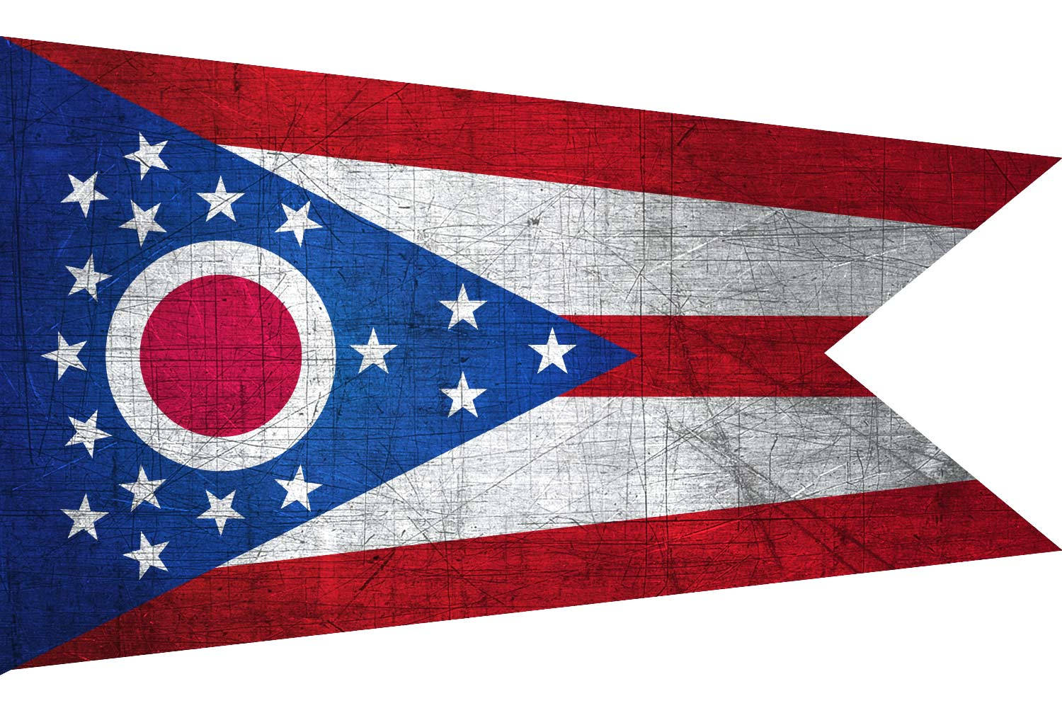 Ohio Flag Wallpaper