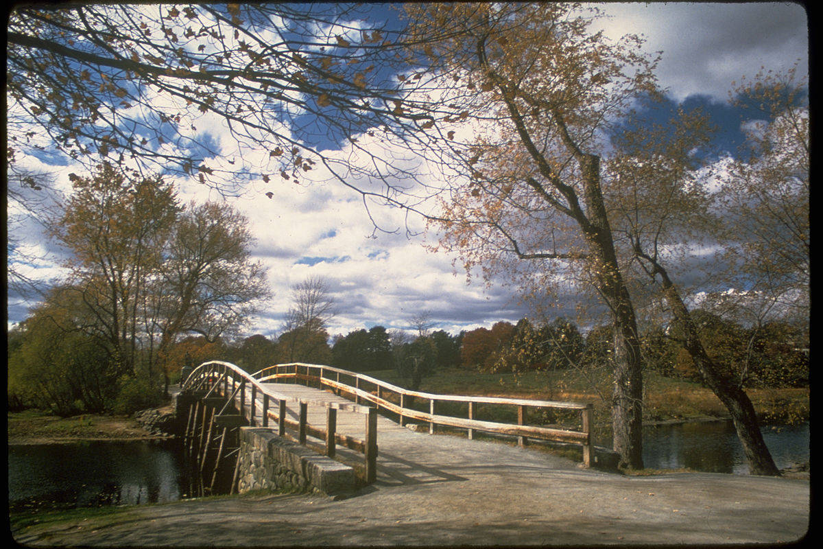 Old North Bridge Massachusetts Wallpaper