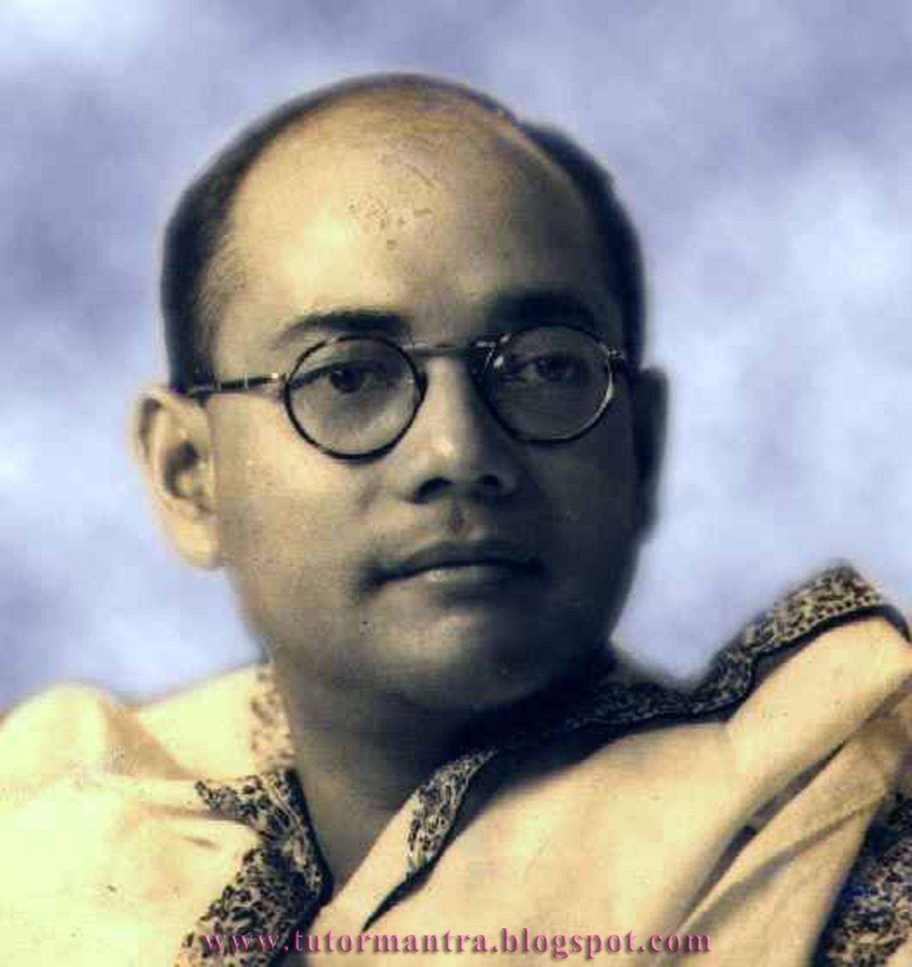 Old Photo Of Netaji Bose Wallpaper