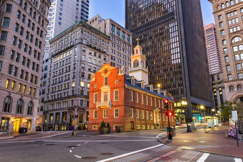 Old State House Massachusetts Wallpaper