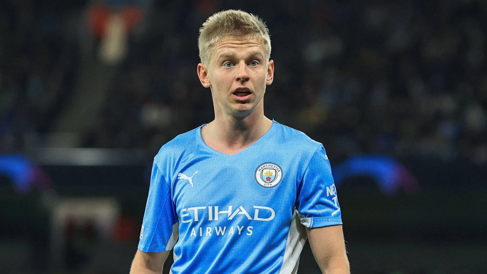 Oleksandr Zinchenko Surprised Wallpaper