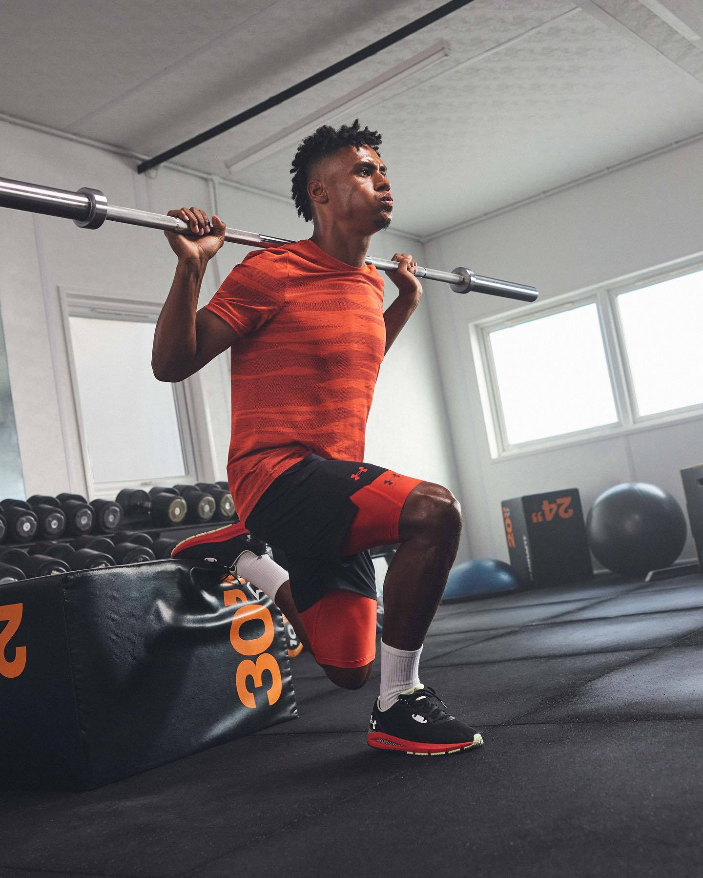 Ollie Watkins In The Gym Wallpaper