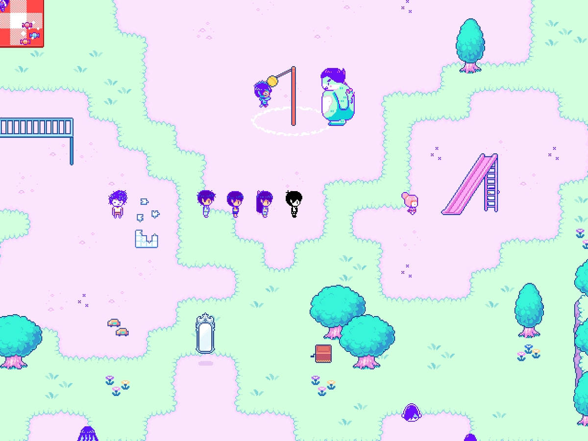 Omori Forest Playground Wallpaper