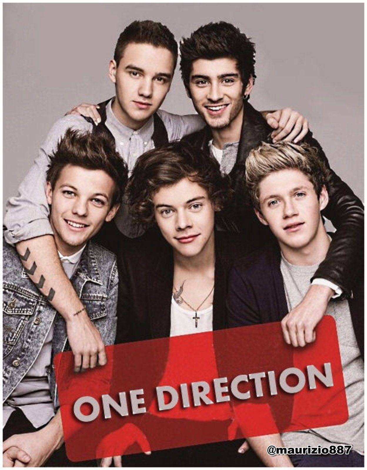 One Direction Promo Poster Wallpaper