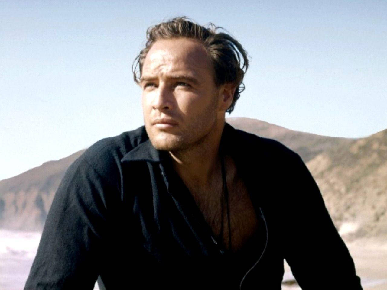 One-eyed Jacks Marlon Brando As Rio Wallpaper