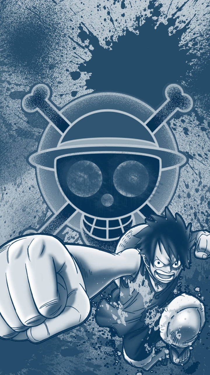 One Piece Logo Punch Wallpaper