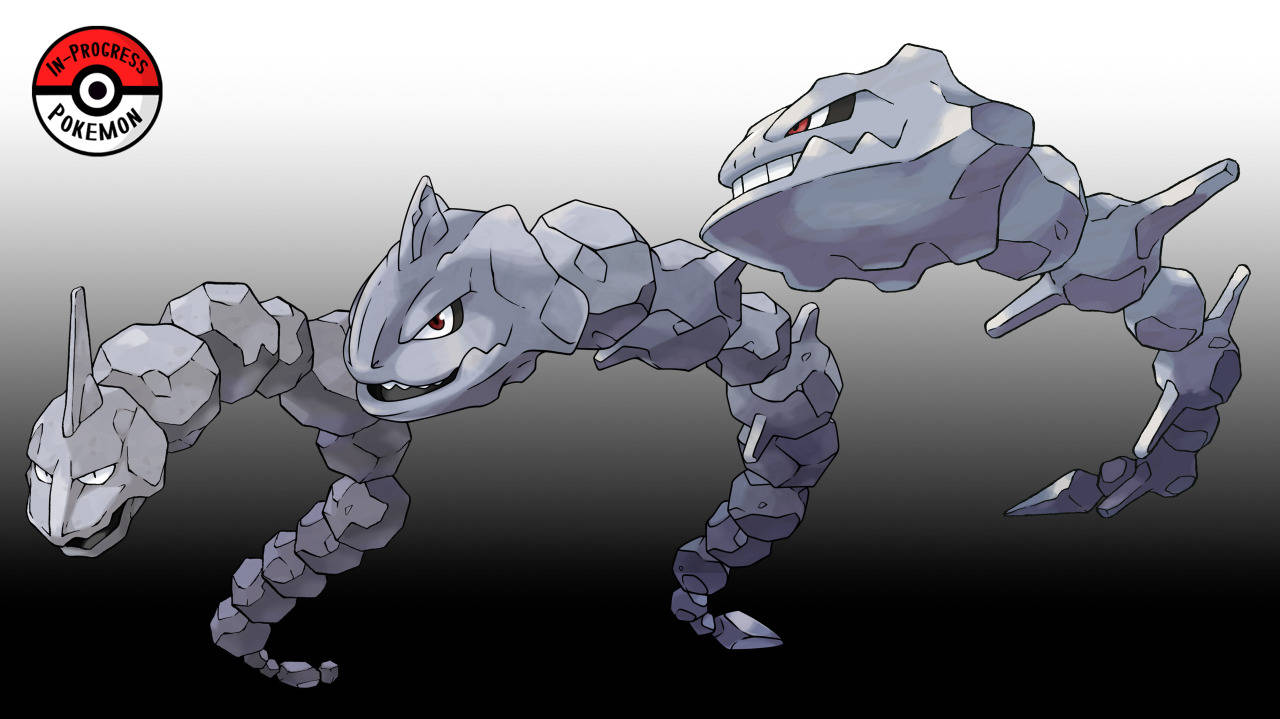 Onix Evolution To Steelix Wallpaper