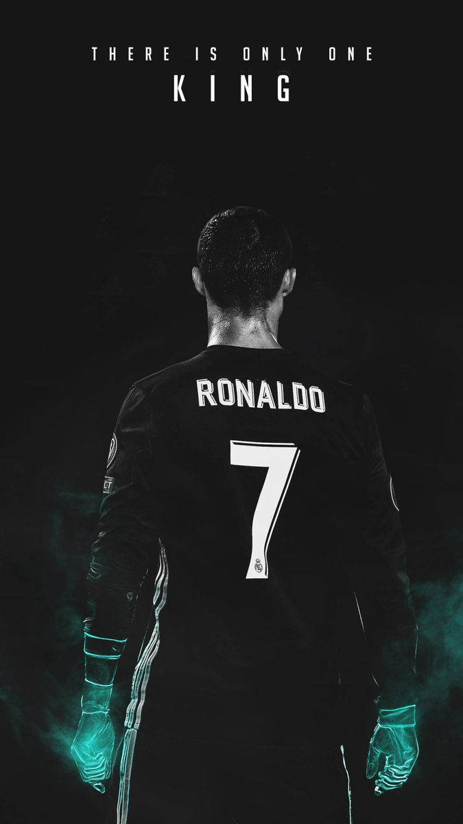 Only One King Cristiano Ronaldo Iphone Wallpaper