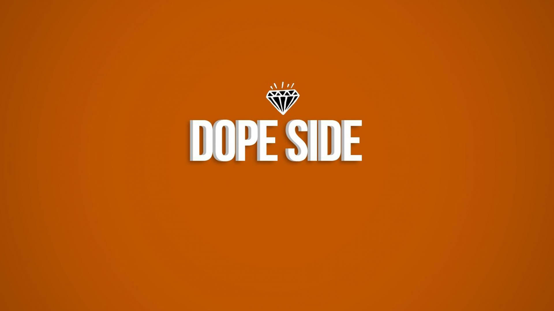 Orange Dope Side Wallpaper