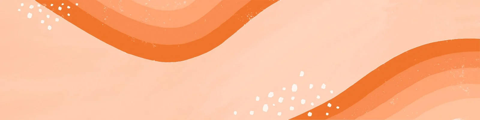 Orange Linkedin Banner Wallpaper