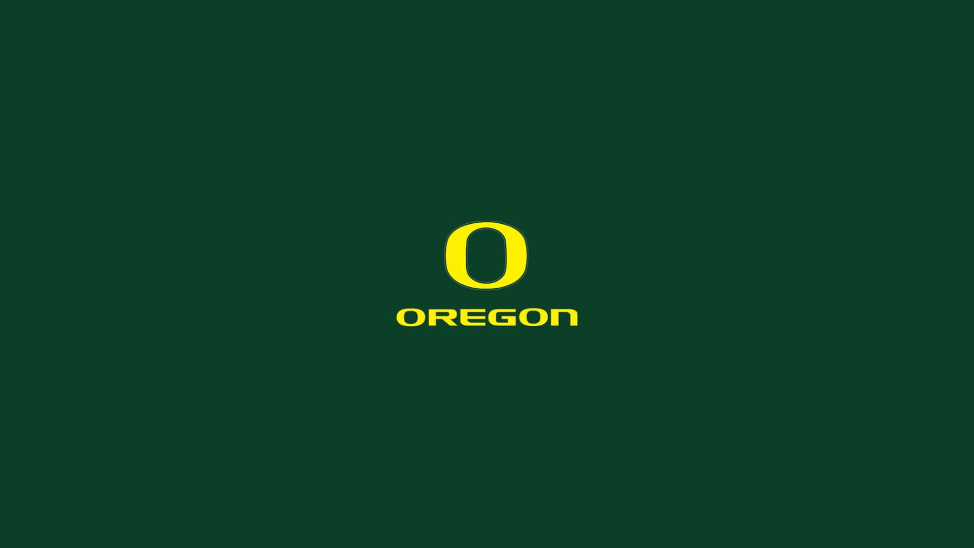 Oregon Ducks Football Team In Action Wallpaper