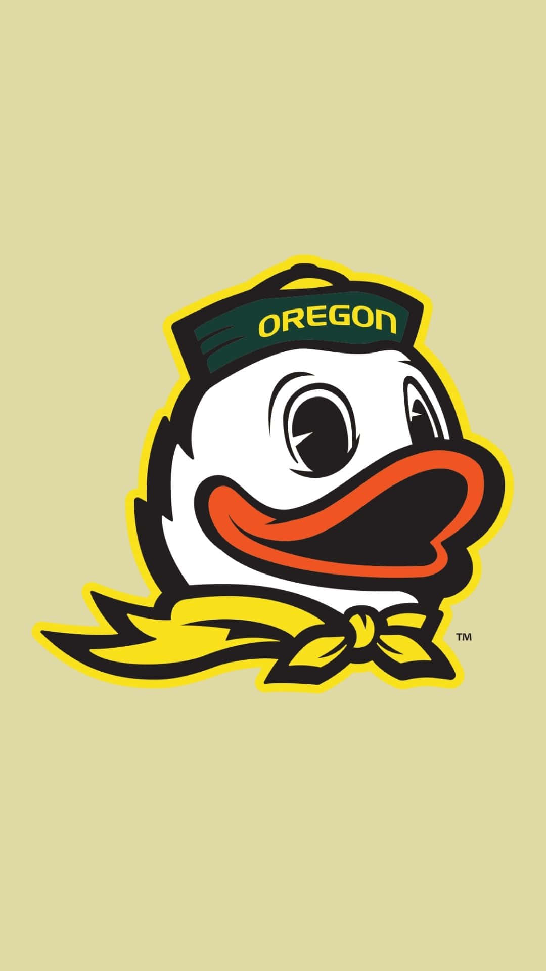 Oregon Ducks Football Team In Action Wallpaper