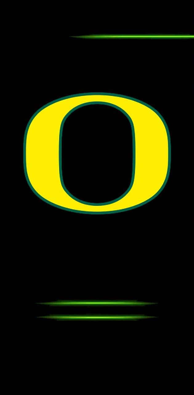 Oregon Ducks Football Team In Action Wallpaper