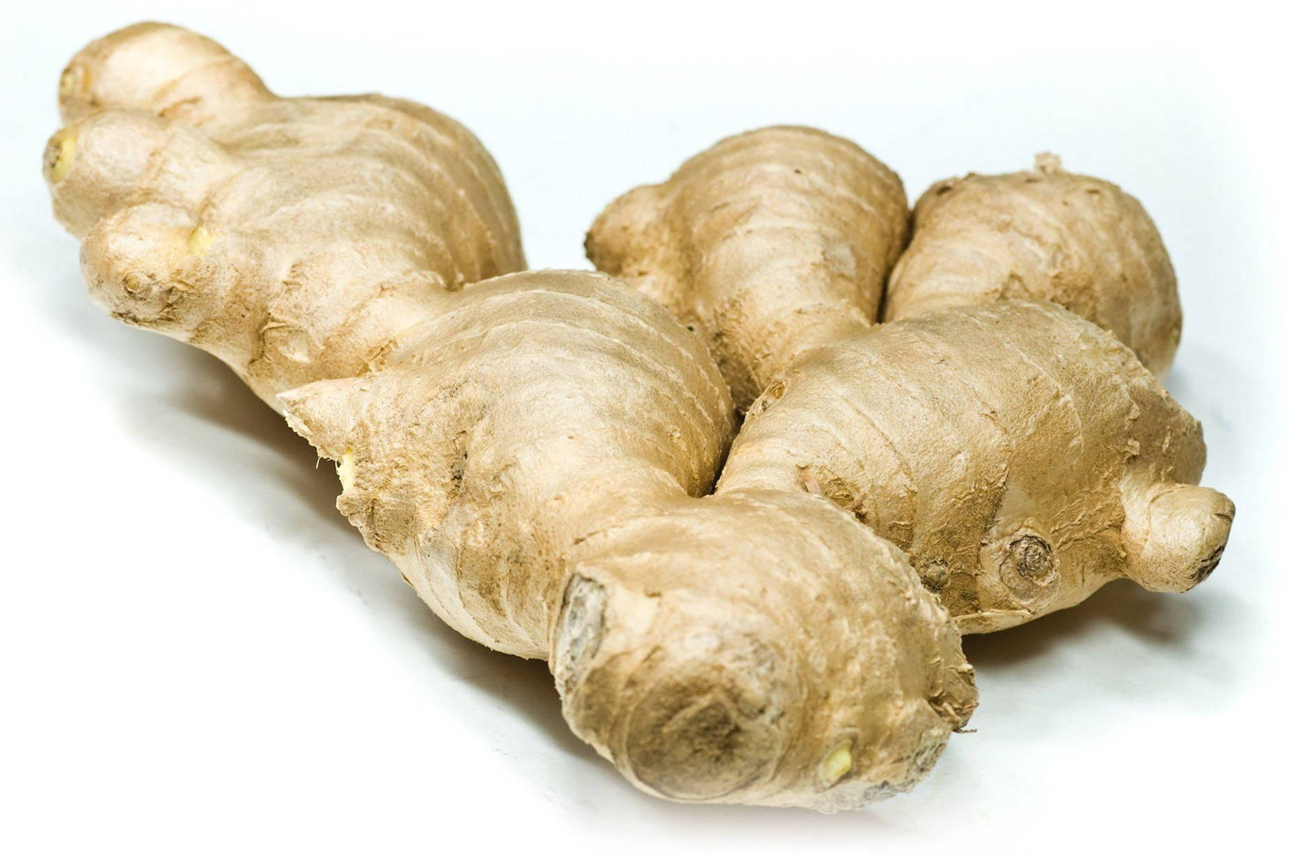 Organic Ginger Root Vegetable Close Up Wallpaper