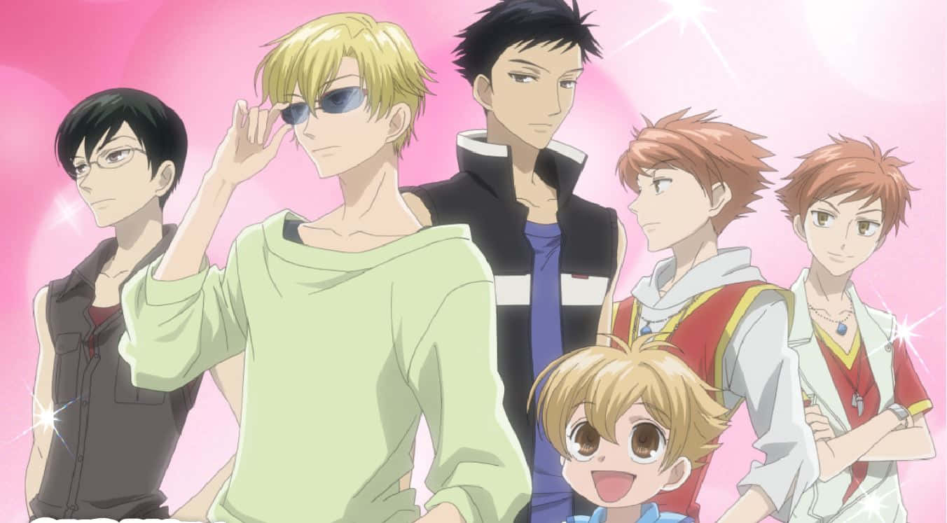 Ouran High School Host Club Group Wallpaper Wallpaper